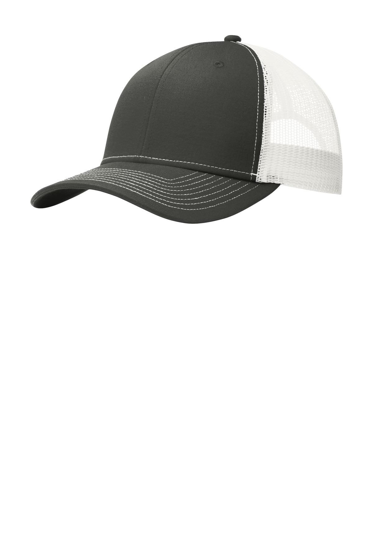 Port Authority C402 Gray Steel / White