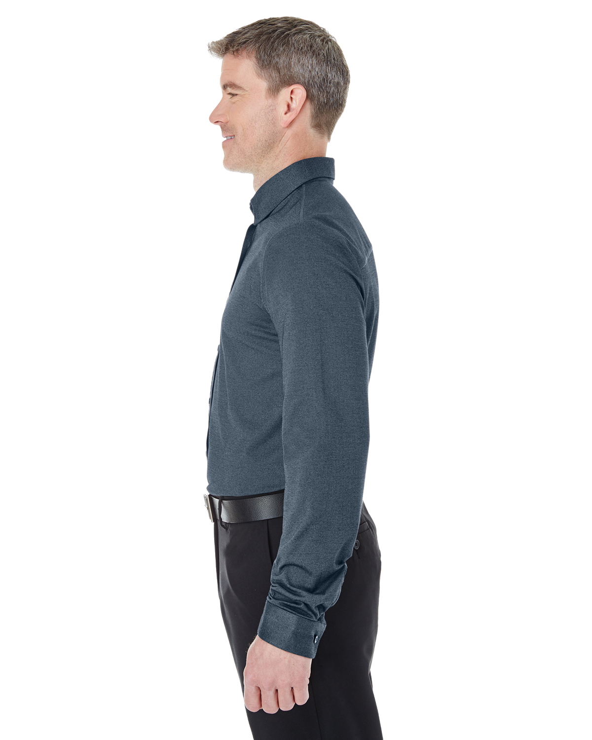 Devon & Jones DG230 Navy Heather