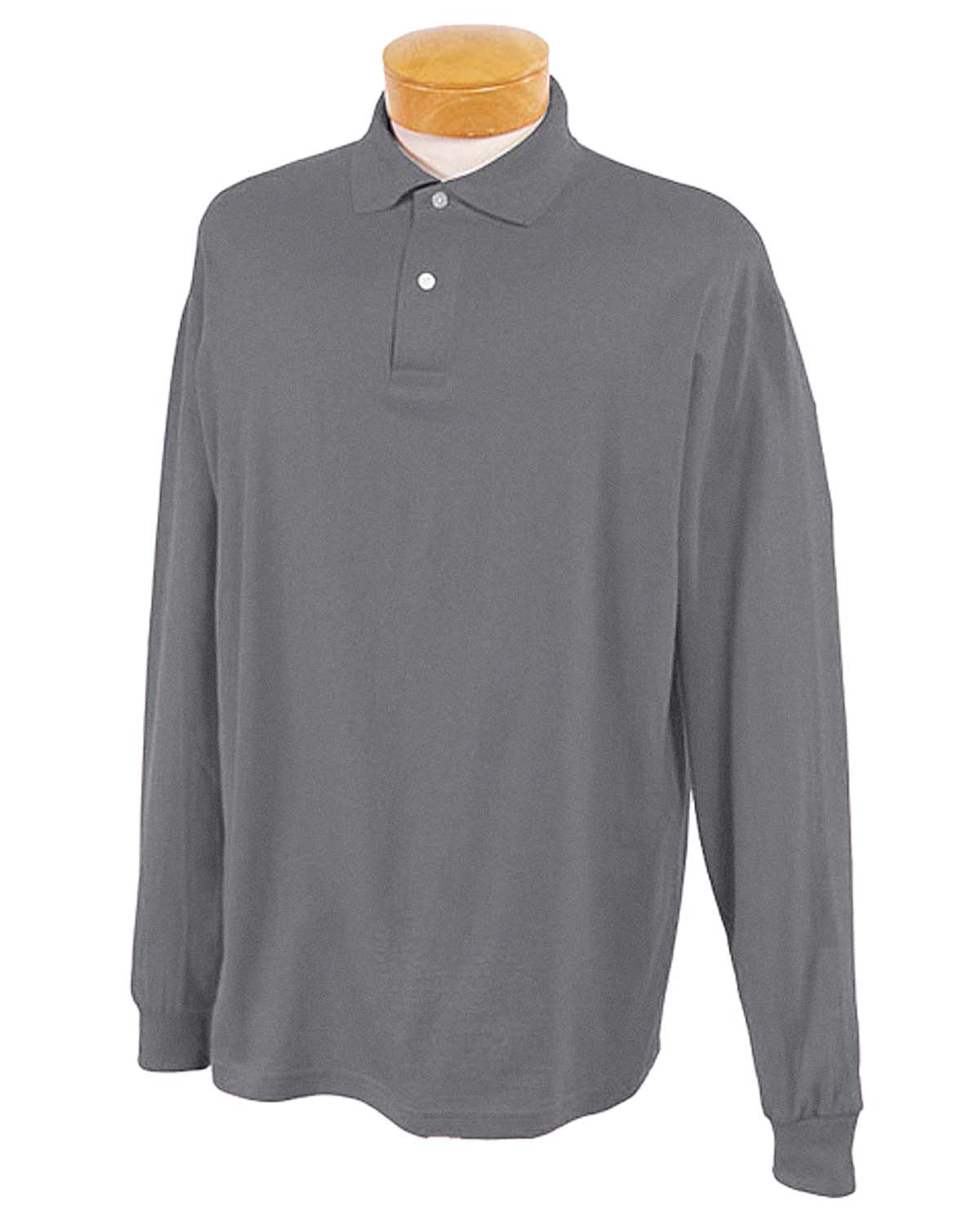 Jerzees Unisex Spot Shield™ Long Sleeve Jersey Polo 437 Ml