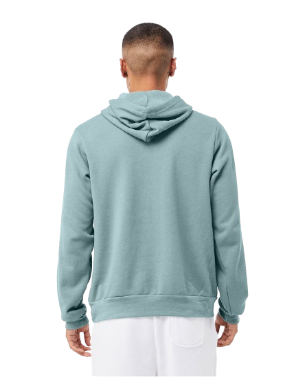 Bella + Canvas 3719 Heather Blue Lagoon