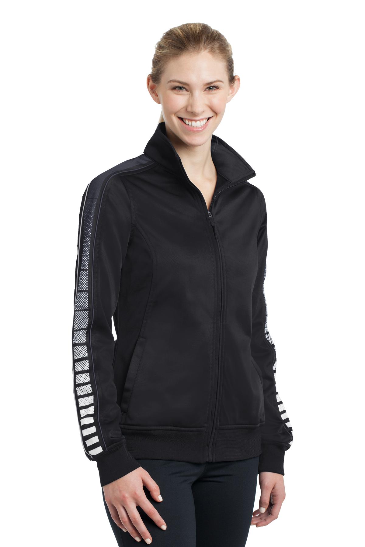 Sport-Tek LST93 Black / Iron Gray