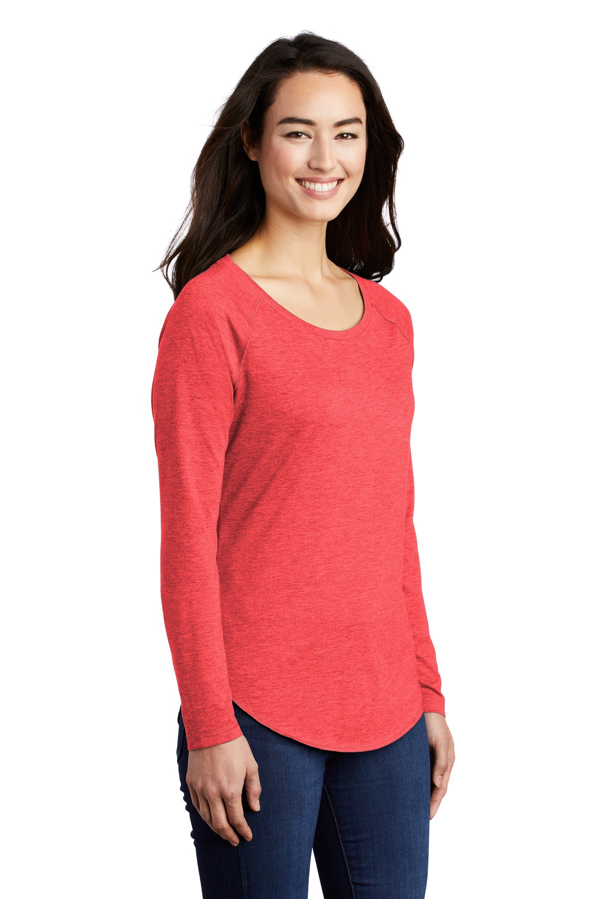 Sport-Tek LST400LS True Red Heather