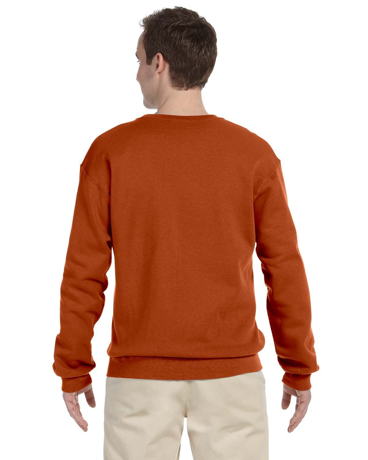 Jerzees Unisex Nu Blend® Fleece Crew 562 Texas Orange | Jiffy