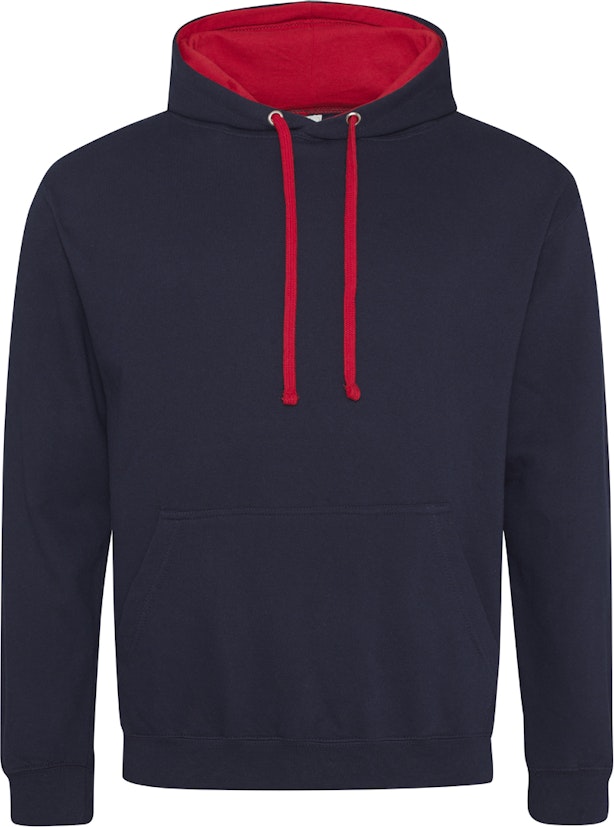 Just Hoods By AWDis JHA003 Frnch Navy / Fr Red