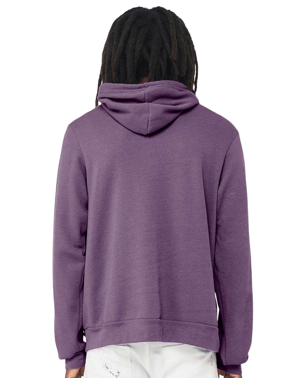 Bella + Canvas 3719 Heather Team Purple