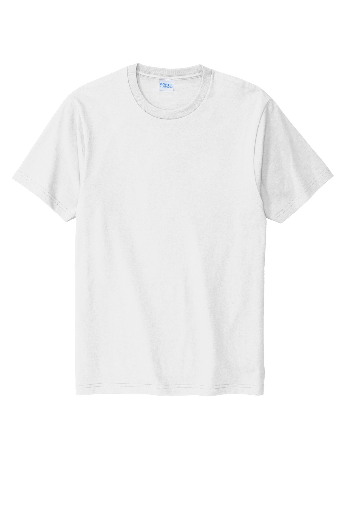 Port & Company Unisex Bouncer Tee Pc600 White | Jiffy
