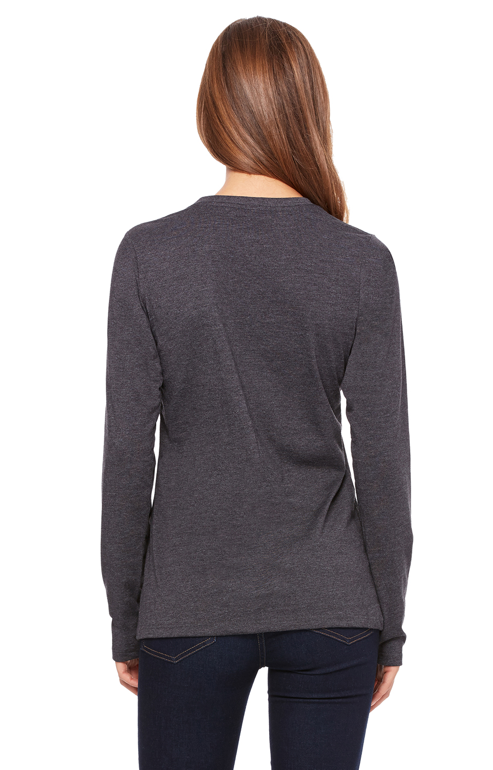 Bella + Canvas B6450 Heather Dark Gray