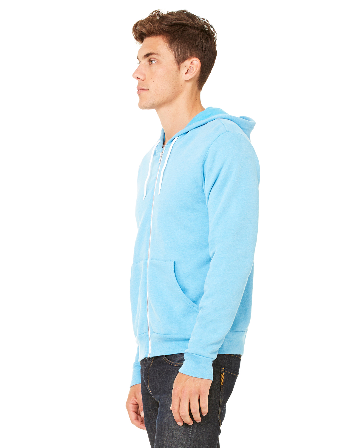 Bella + Canvas 3739 Neon Blue