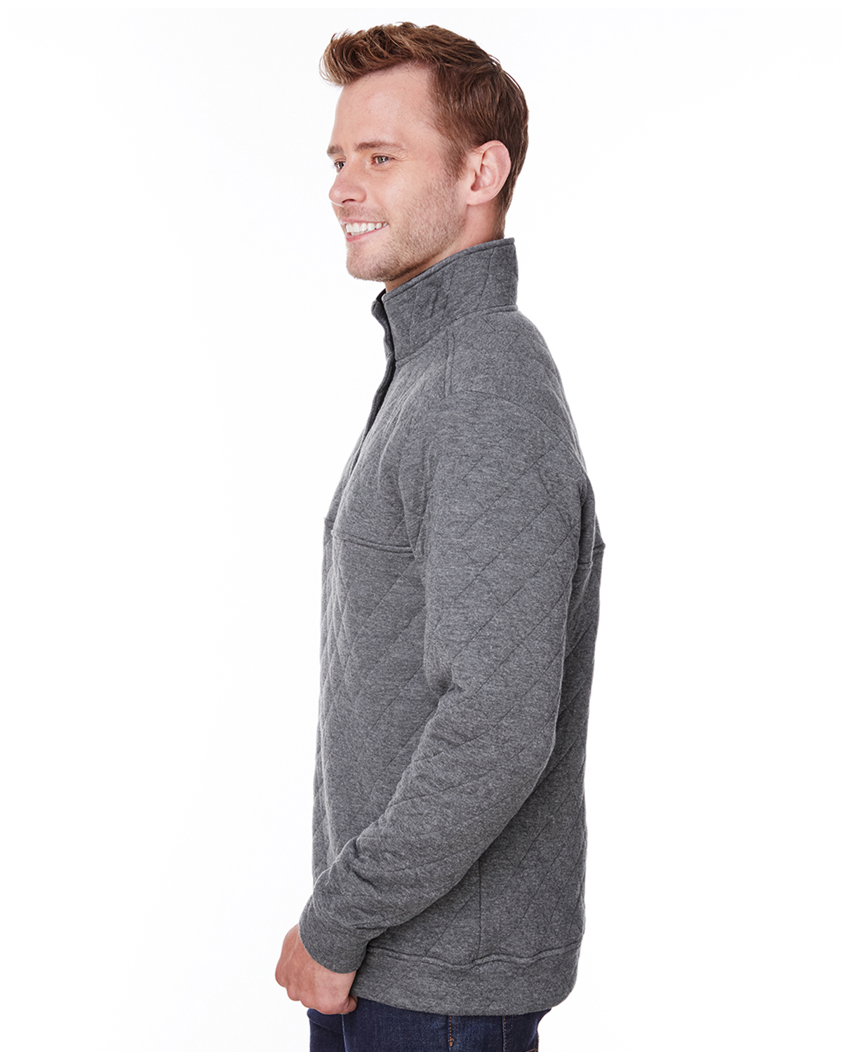 J America 8890JA Charcoal Heather