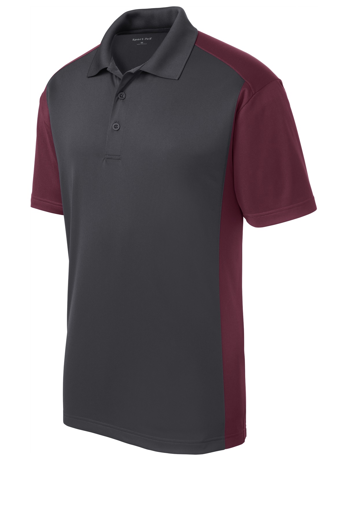 Sport-Tek ST652 Iron Gray / Maroon