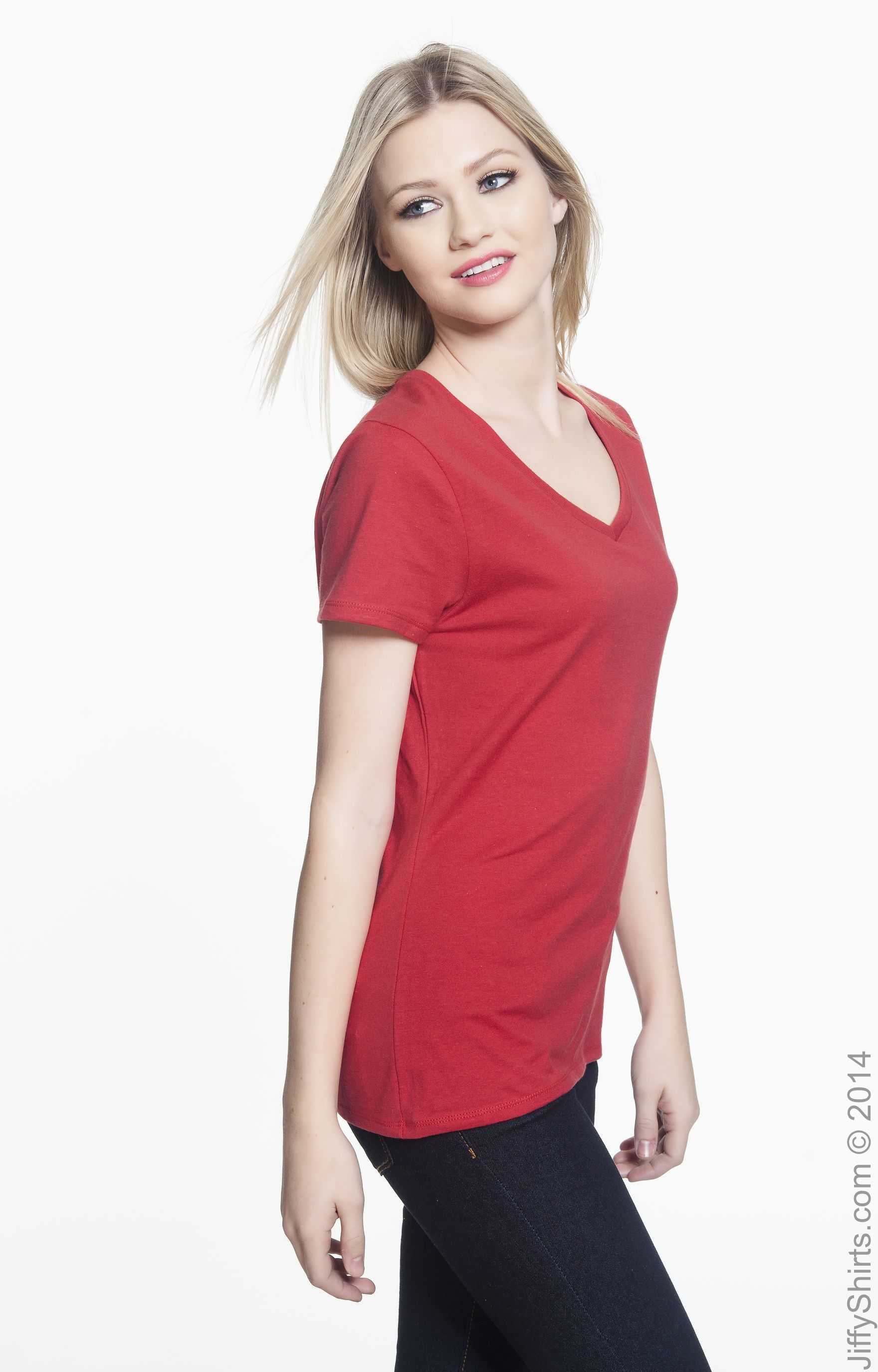 Hanes S04V Vintage Red