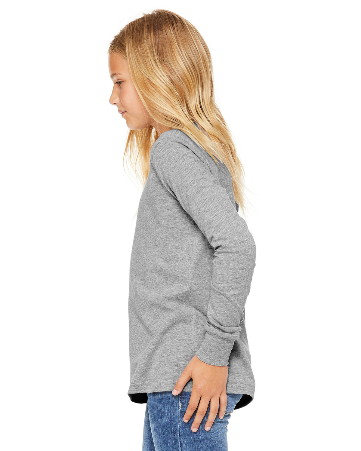 Bella + Canvas 3501YCVC Heather Athletic