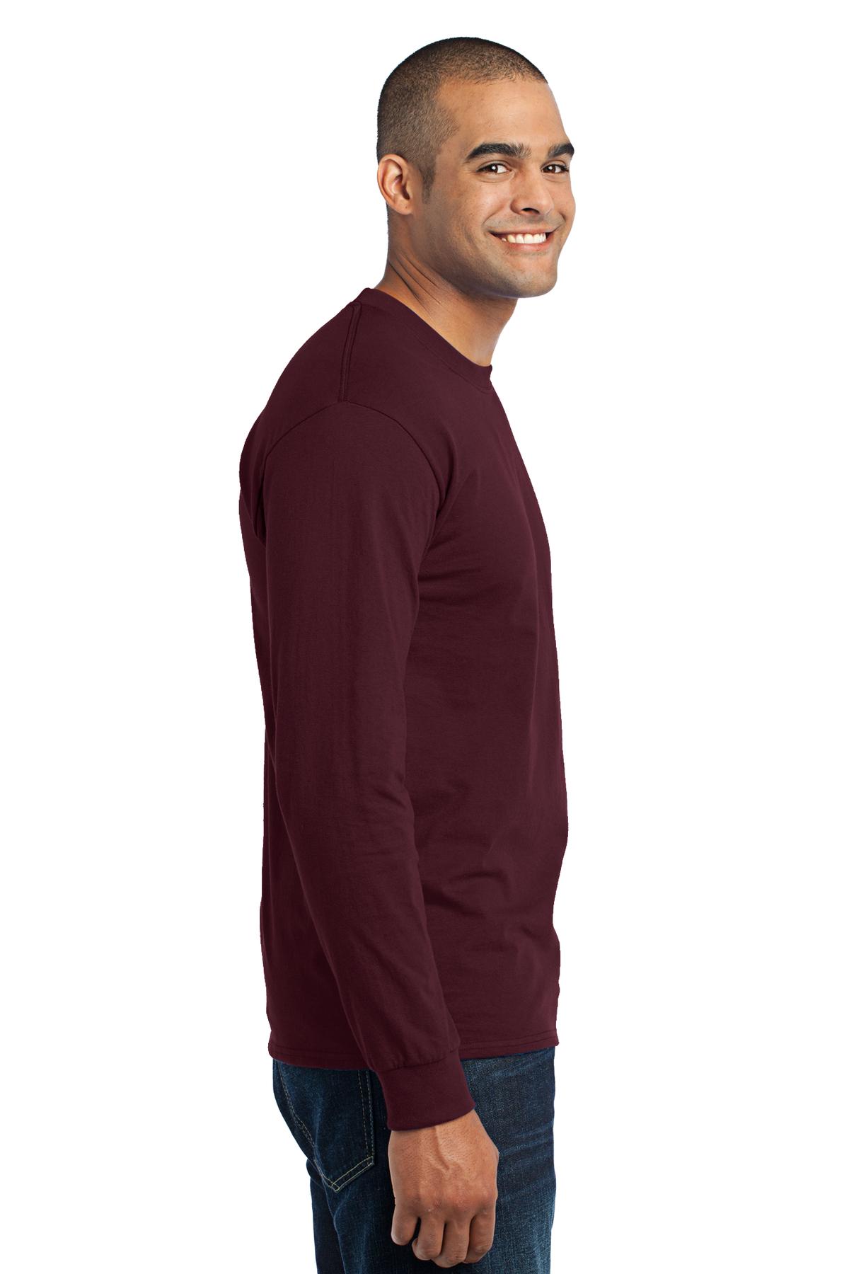 Port & Company PC55LST Athletic Maroon