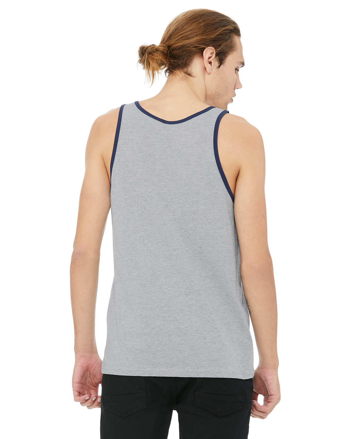 Bella + Canvas 3480 Heather Athletic / Navy