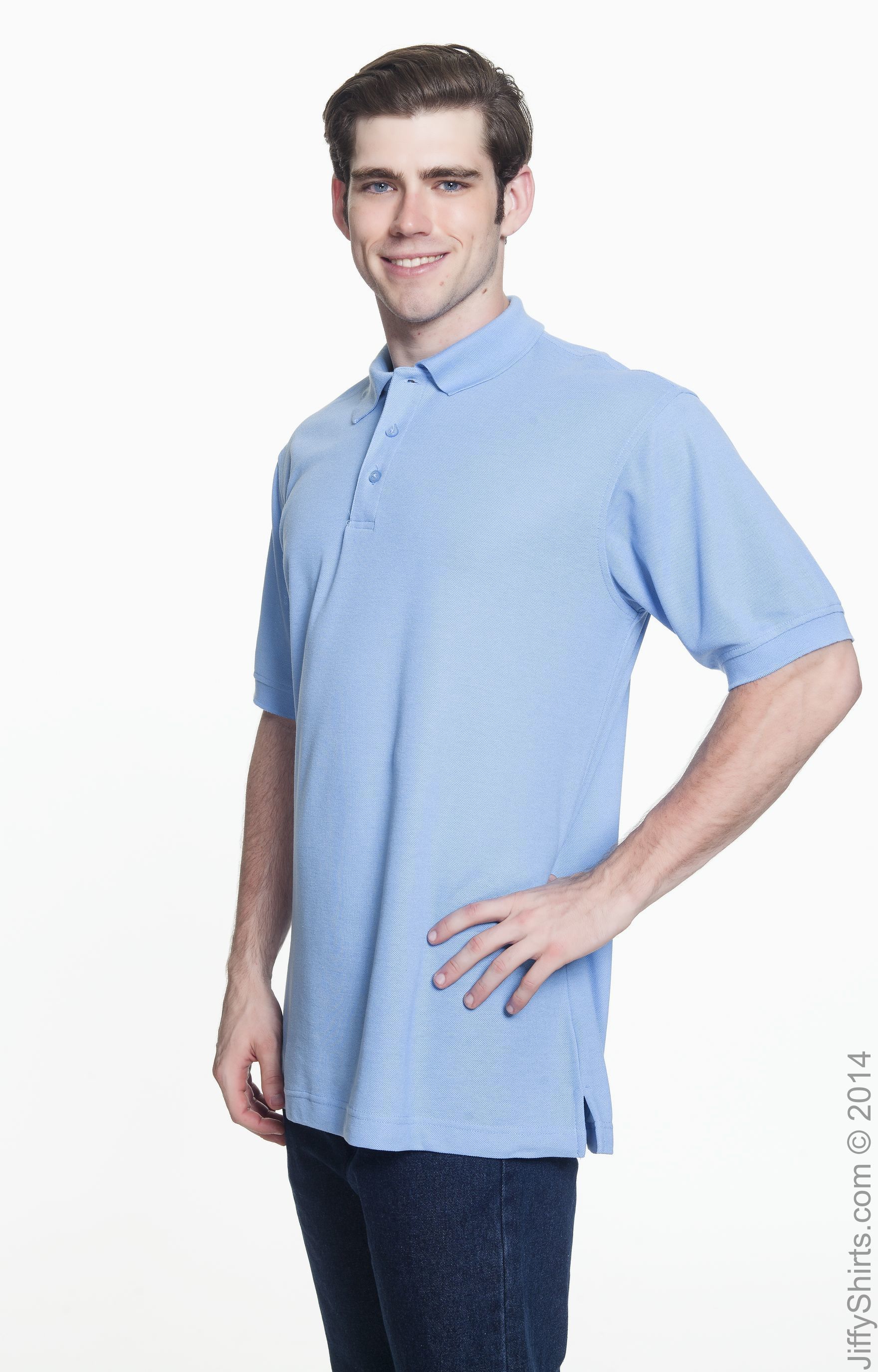 Harriton M280 Light College Blue