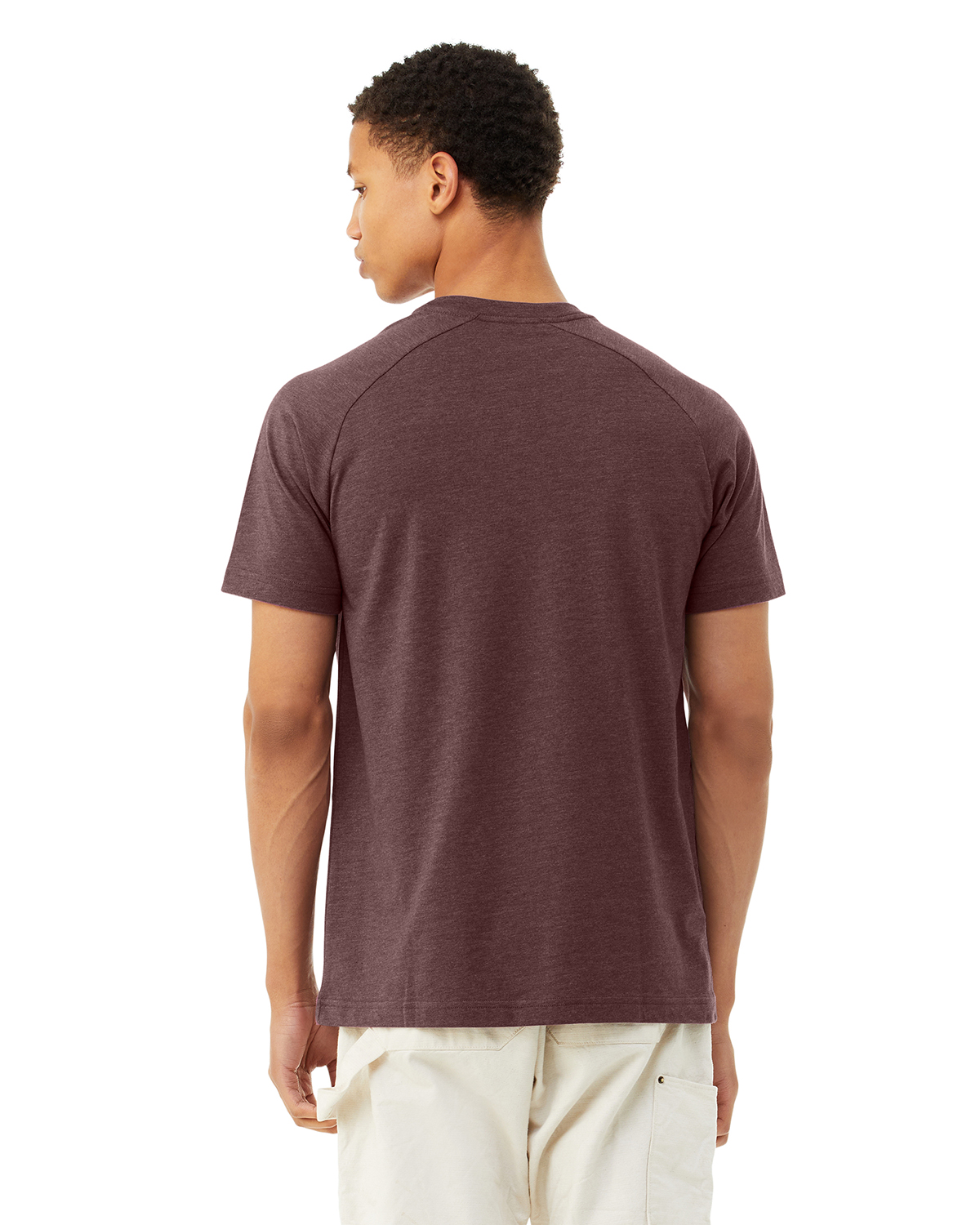 Bella + Canvas 3201 Heather Maroon