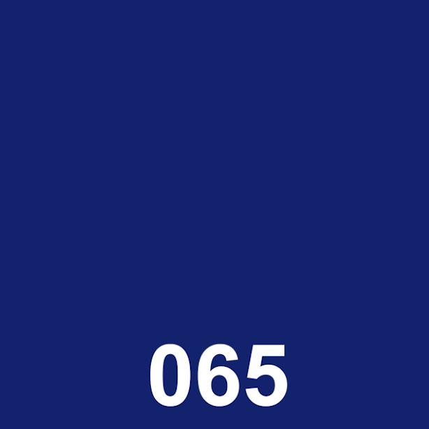 Oracal 651 Gloss Cobalt Blue 065
