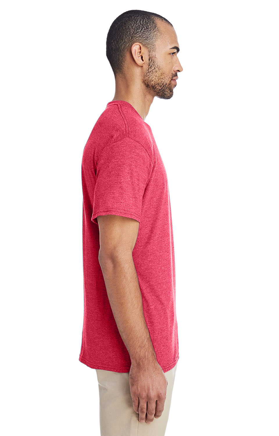 Gildan G800 Heather Scarlet Red