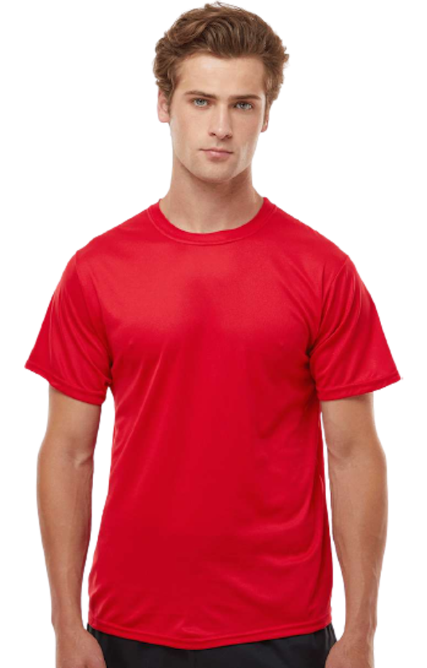 Augusta Sportswear Unisex Wicking T Shirt 790 Scarlet Jiffy