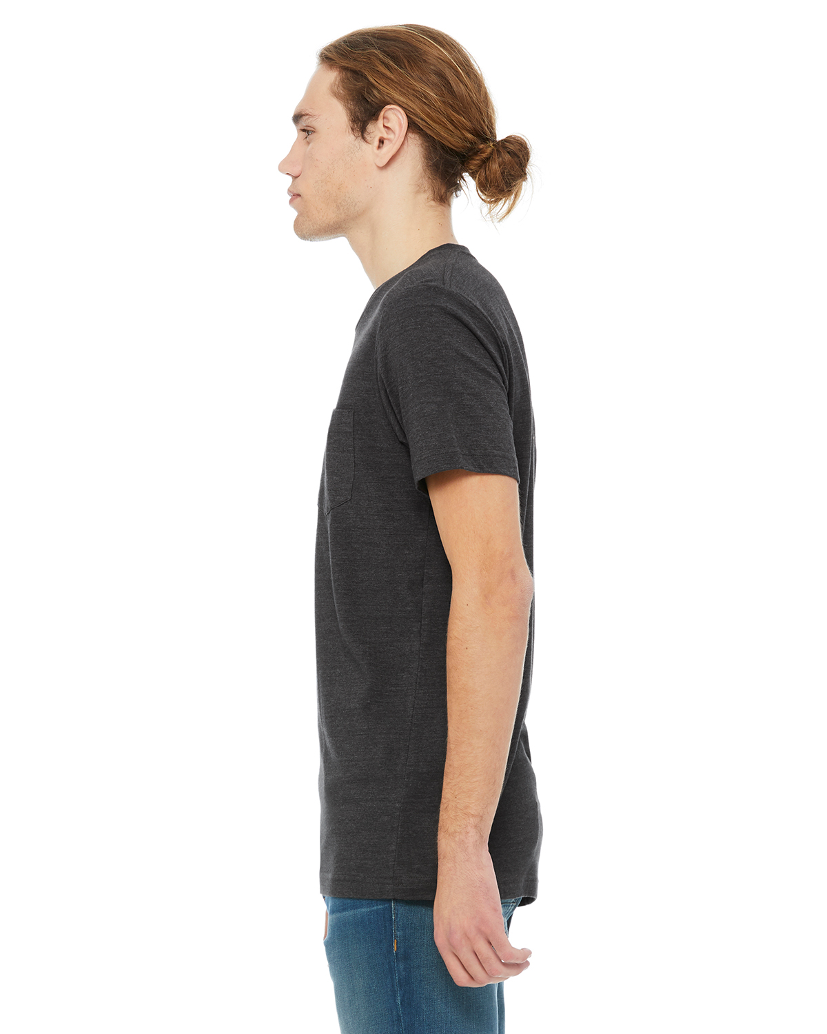 Bella + Canvas 3021 Heather Dark Gray