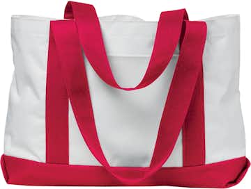 Liberty Bags 7002 White / Red