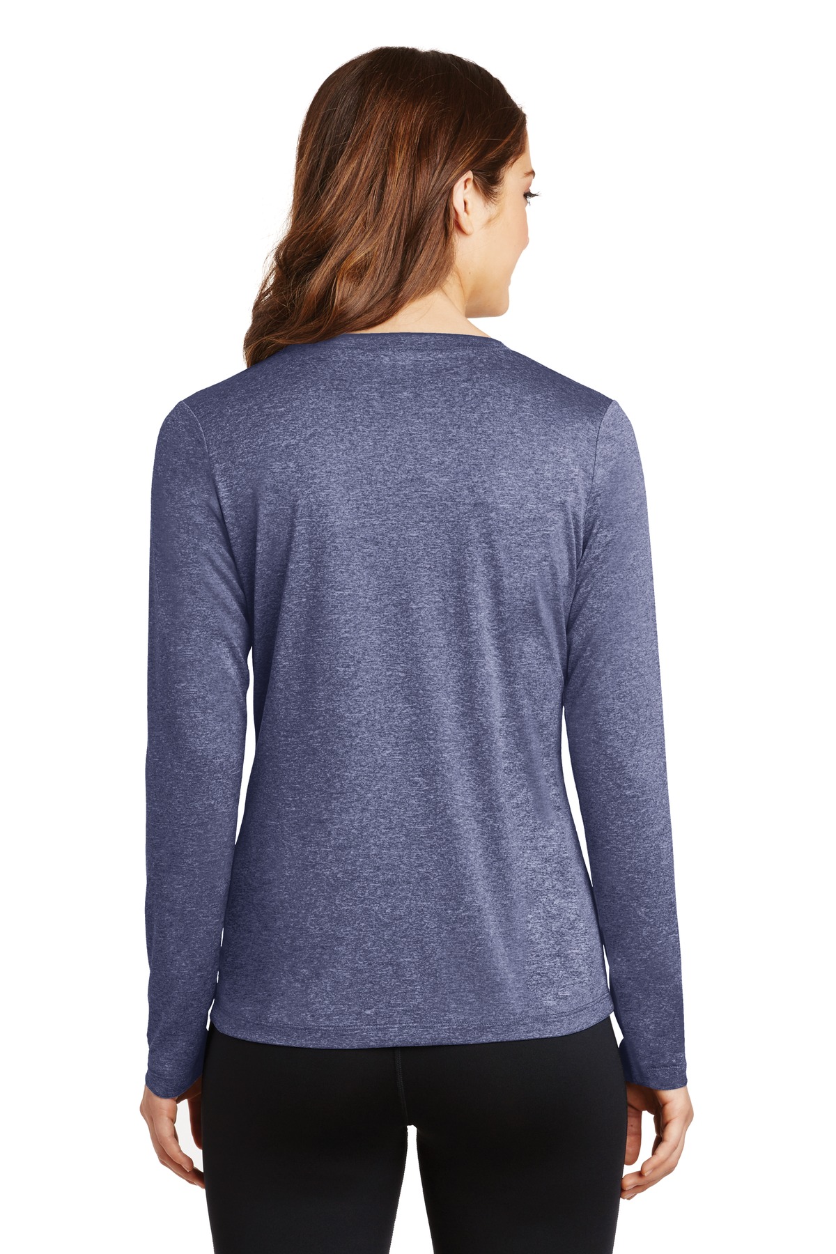 Sport-Tek LST360LS True Navy Heather