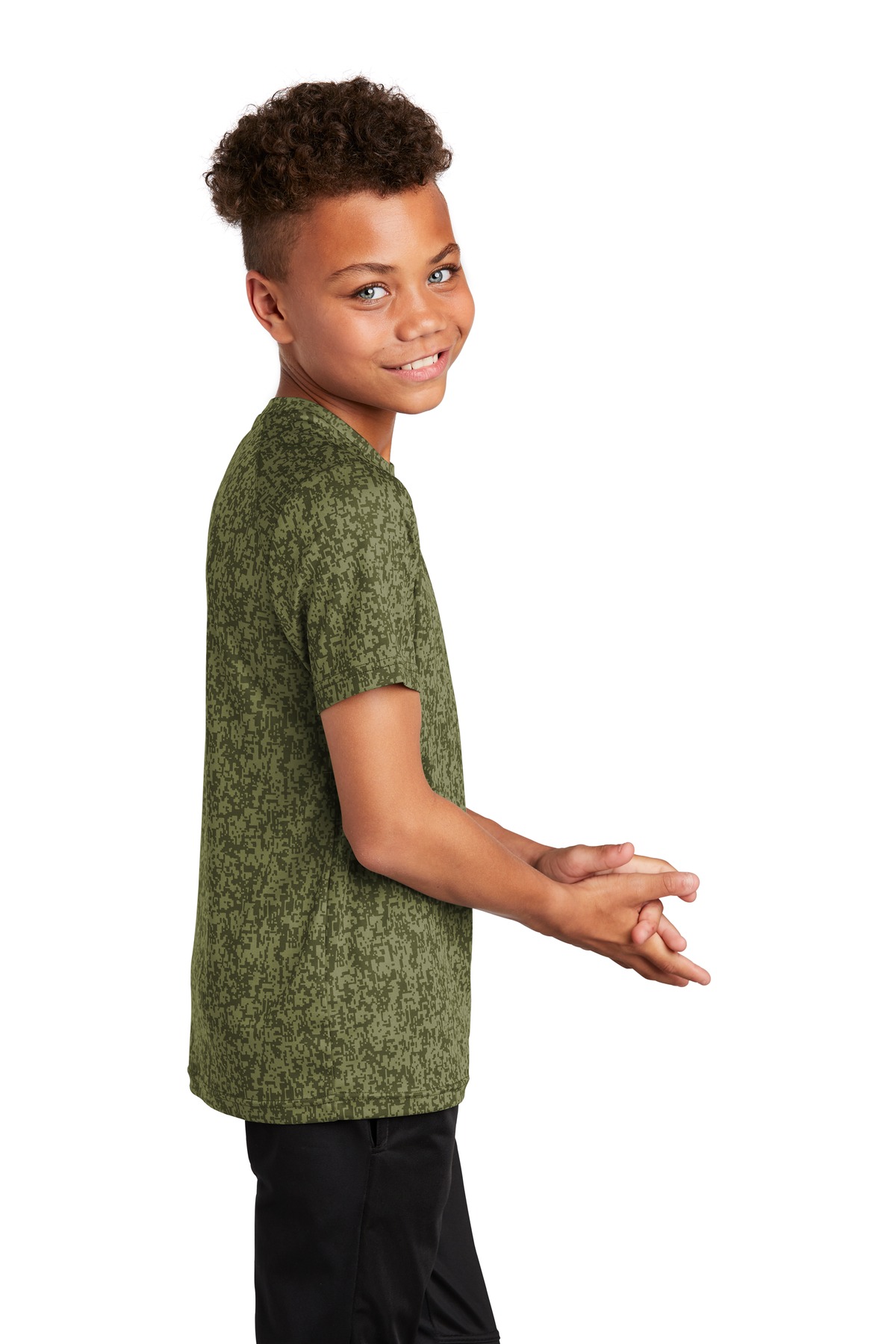 Sport-Tek YST460 Olive Drab Green