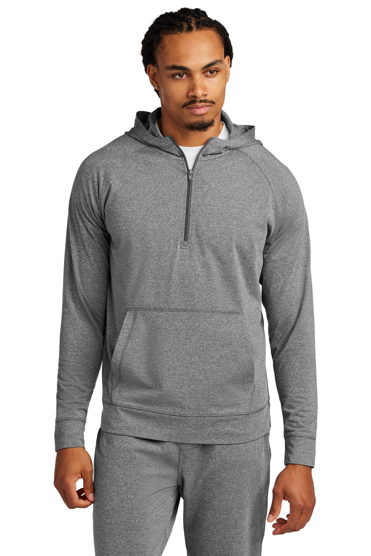 Sport-Tek ST856 Charcoal Grey Heather