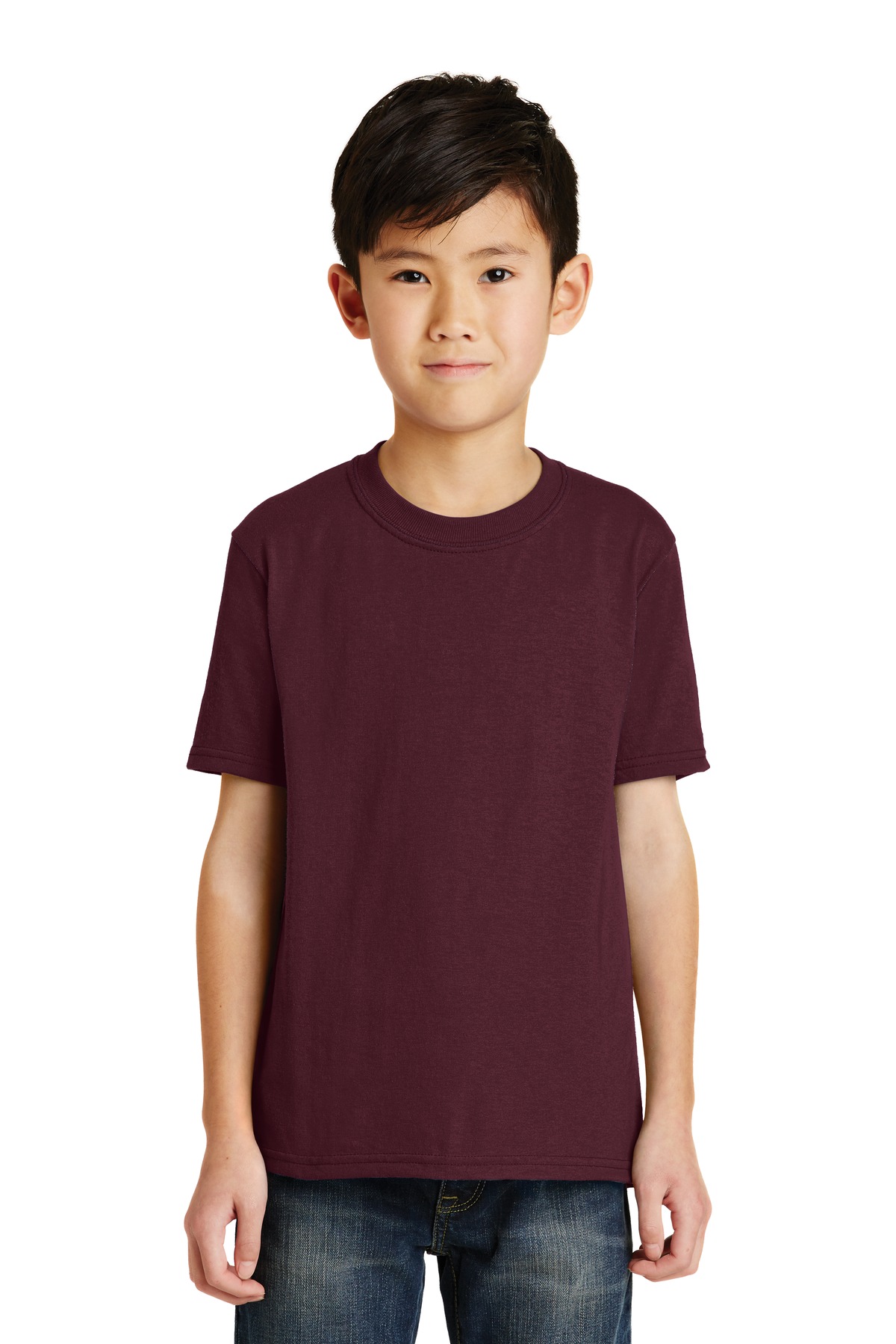 Port & Company PC55Y Athletic Maroon