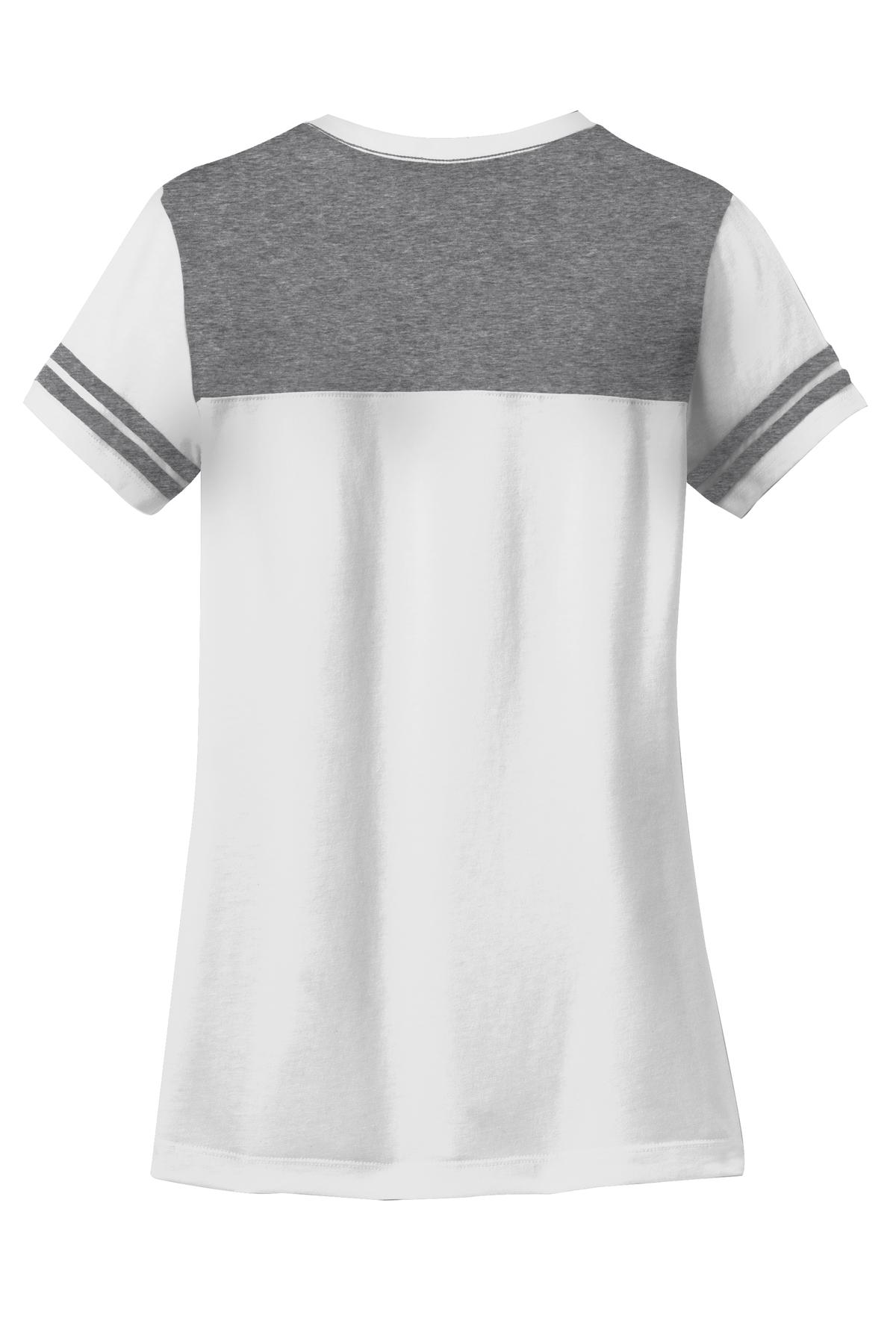 District DT264 White / Heather Nickel