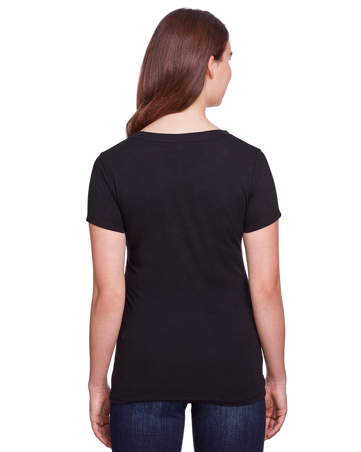 Threadfast Apparel 202A Solid Black Triblend