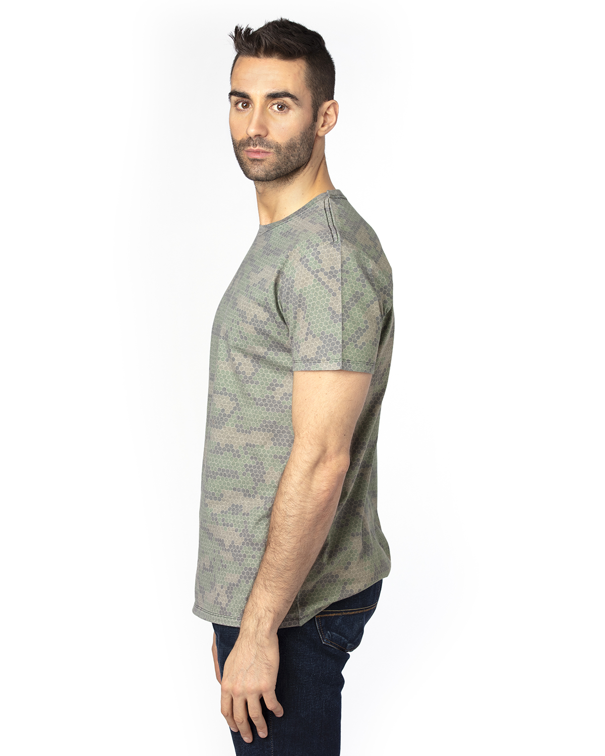 Threadfast Apparel 100A Green Hex Camo