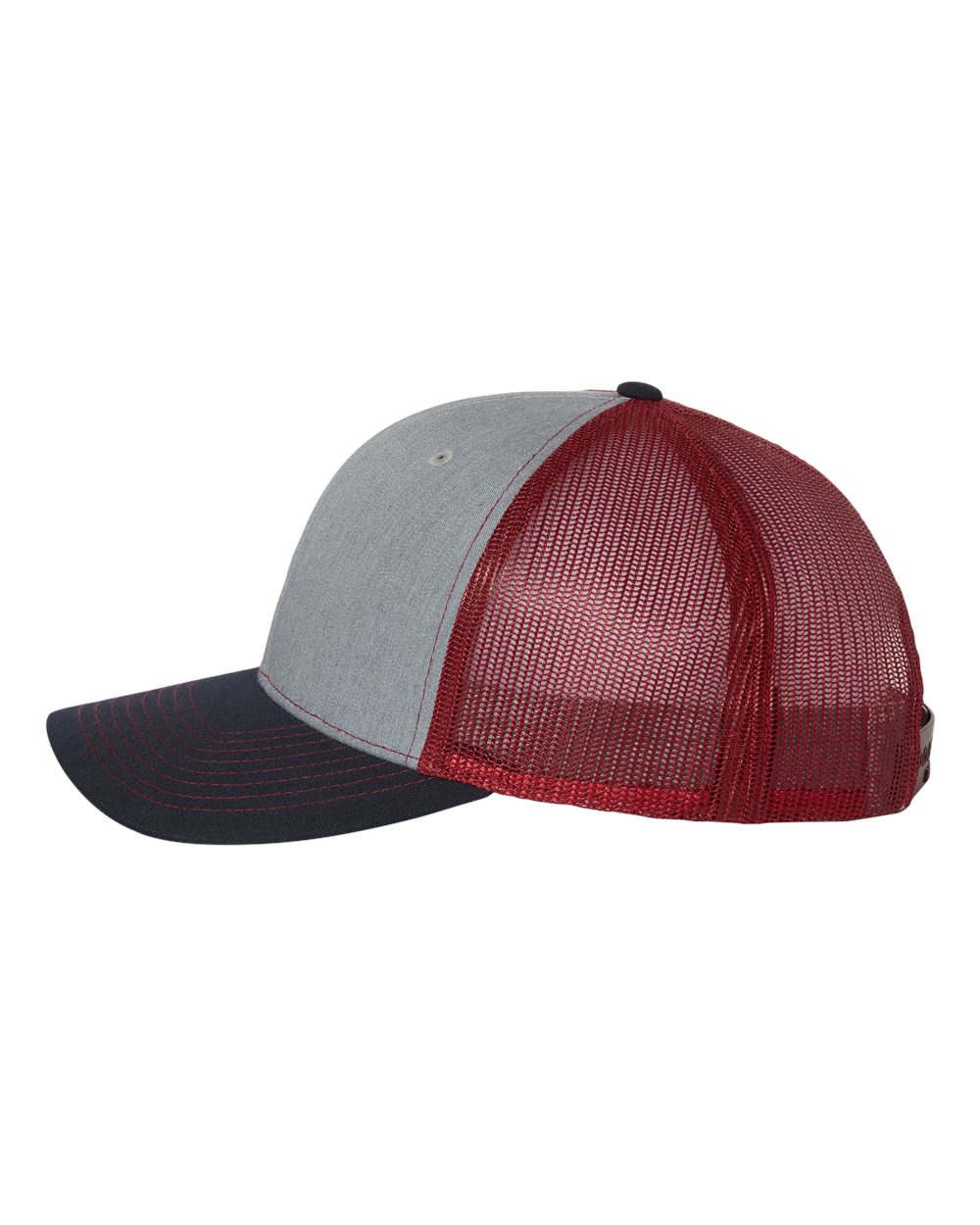 Richardson 112 Heather Gray / Cardinal / Navy