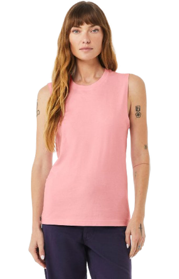 Unisex Jersey Bella And Canvas Muscle Tank Bella Canvas Women's