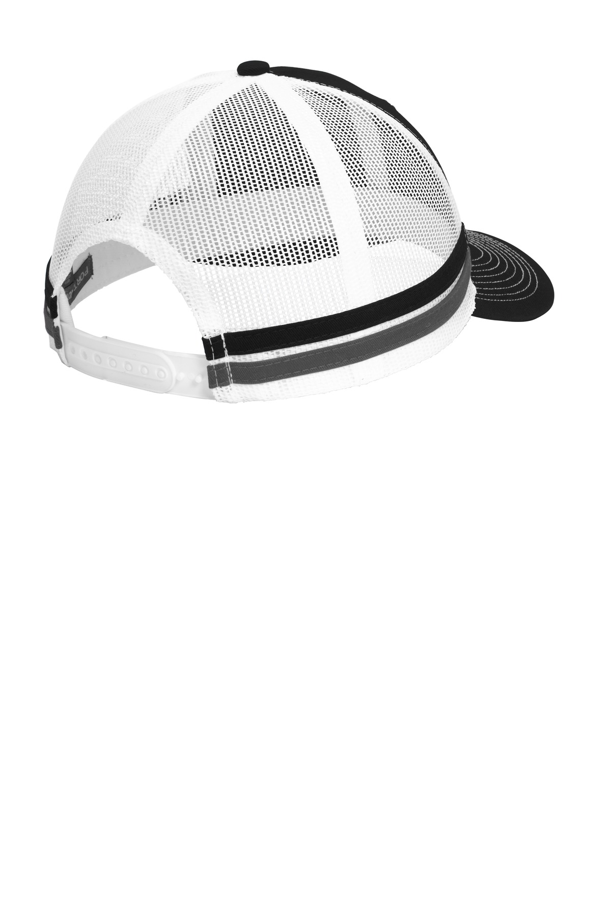 Port Authority C113 Black / Gray Steel / White