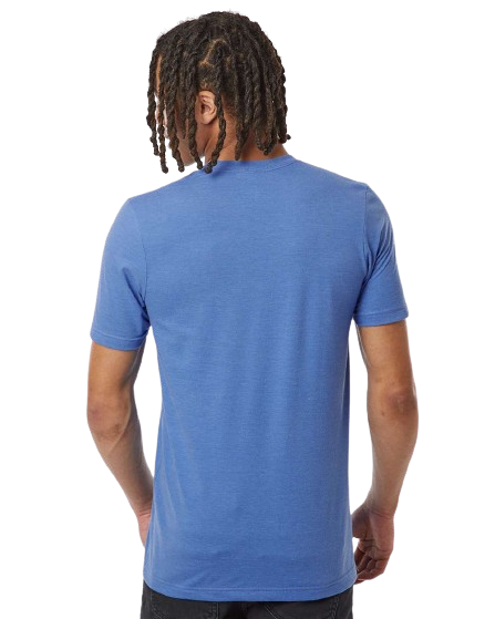 Tultex 602CVC Heather Columbia Blue