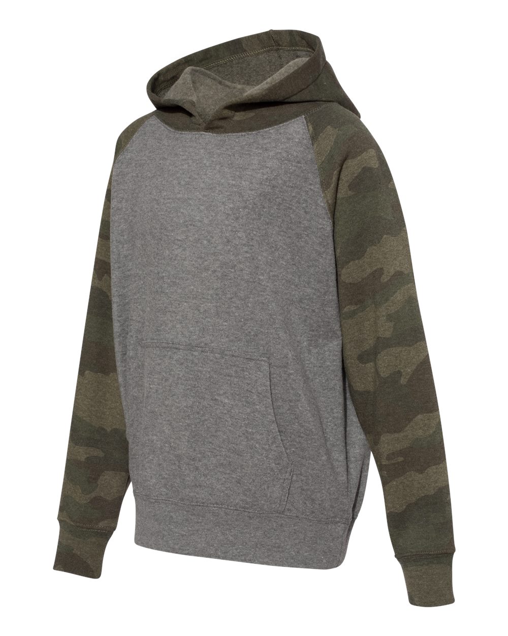 Independent Trading PRM15YSB Nickel Heather / Forest Camo