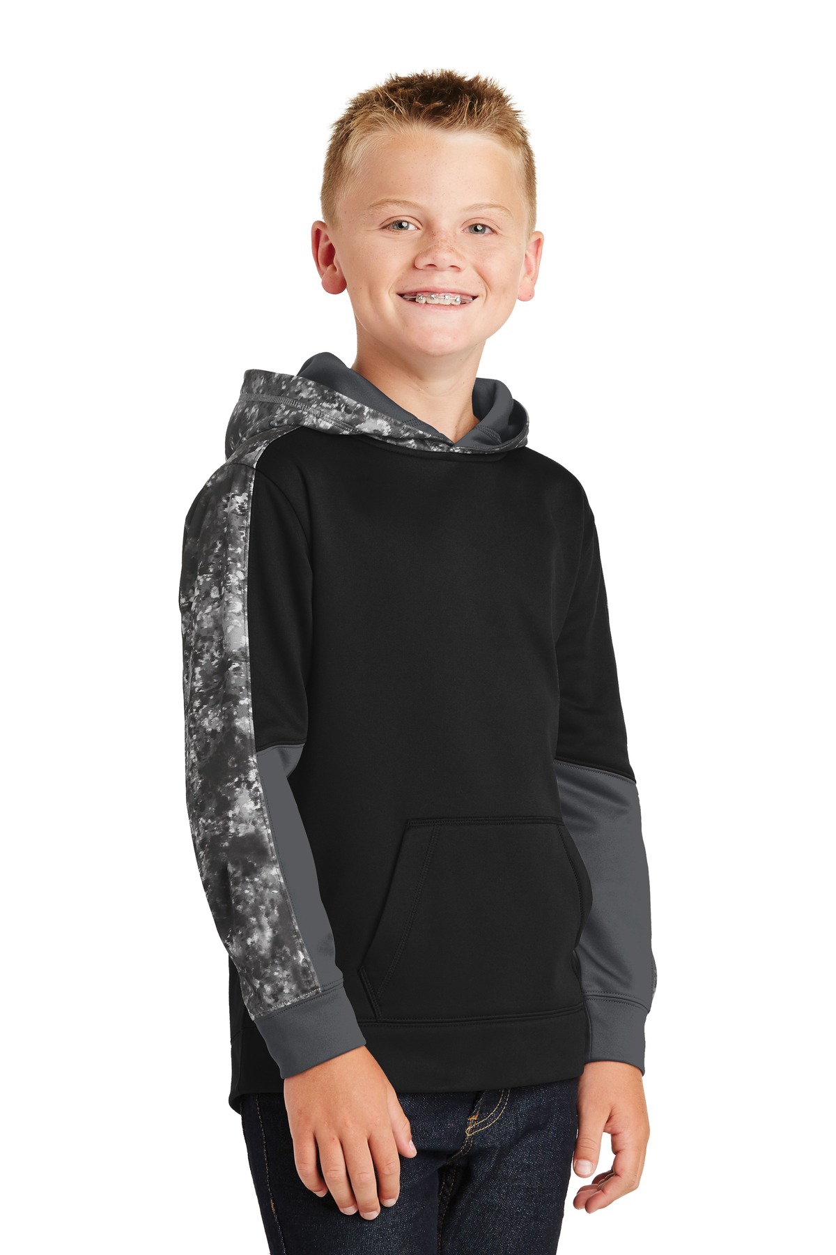 Sport-Tek YST231 Black / Black