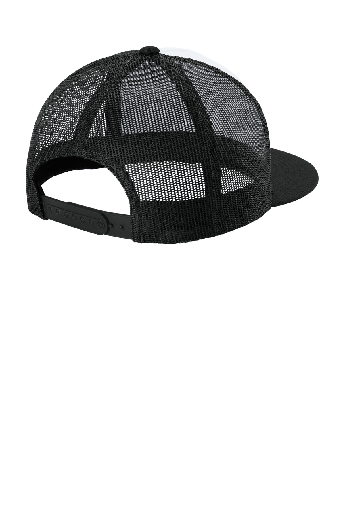 Sport-Tek STC38 Wht/Bk/Bk