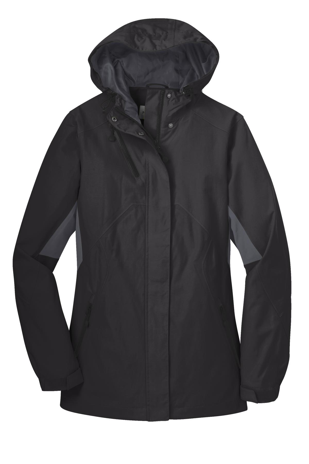 Port Authority L322 Black / Magnet Gray