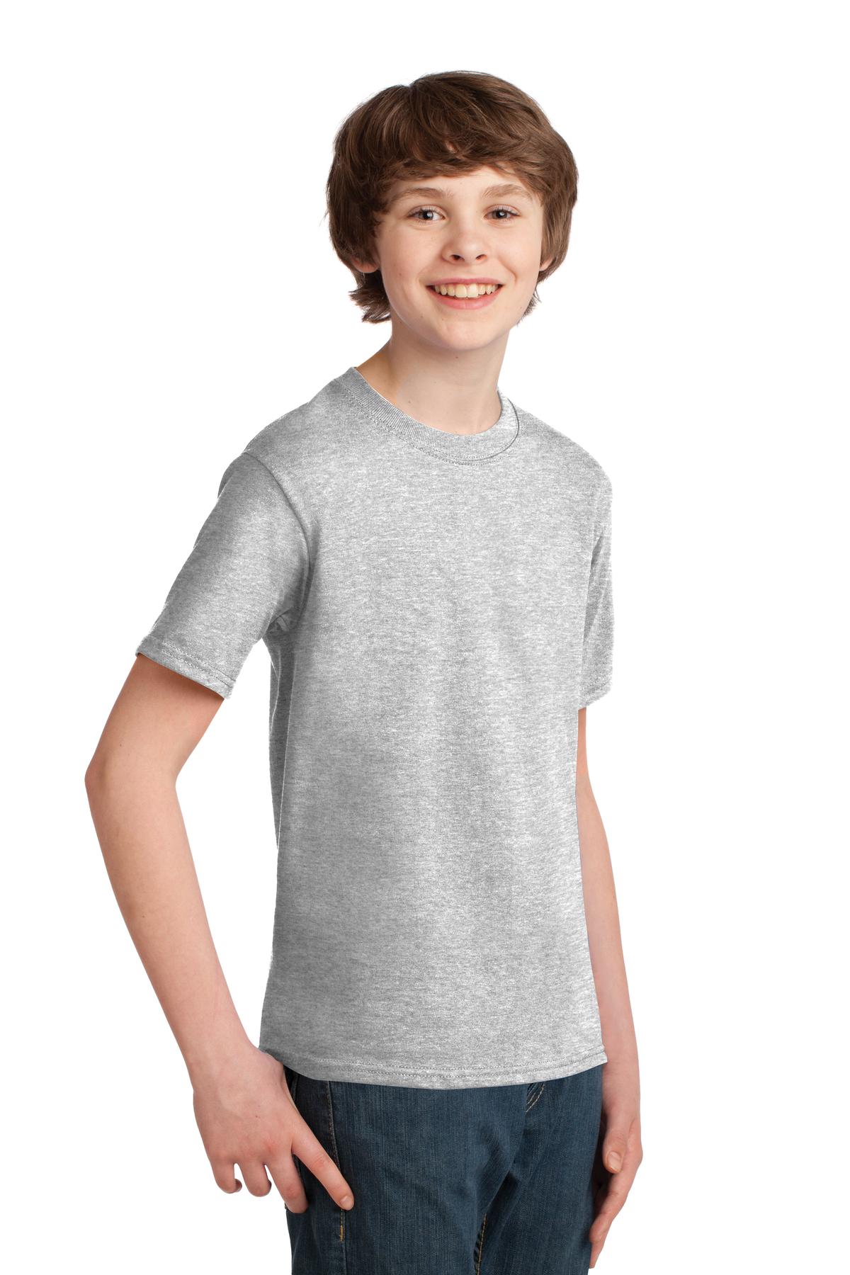 Port & Company PC61Y Ash