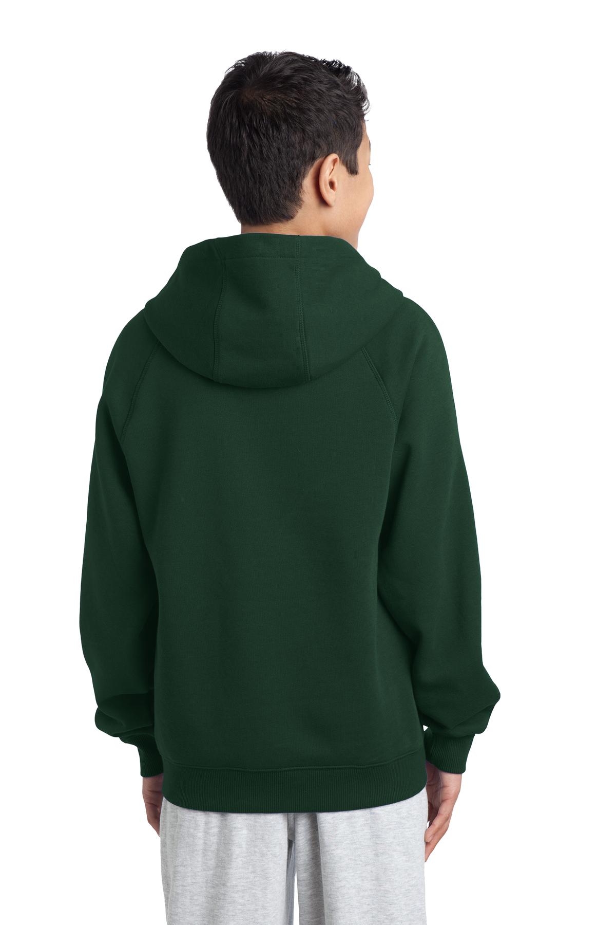 Sport-Tek YST265 Forest Green / White