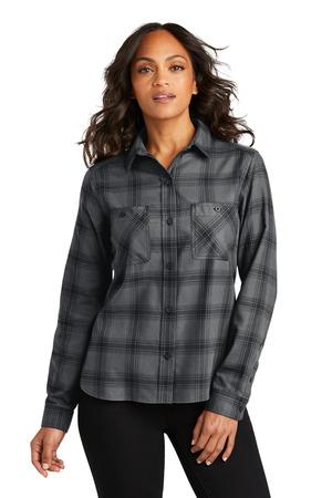 Port Authority LW669 Royal/ Black Open Plaid
