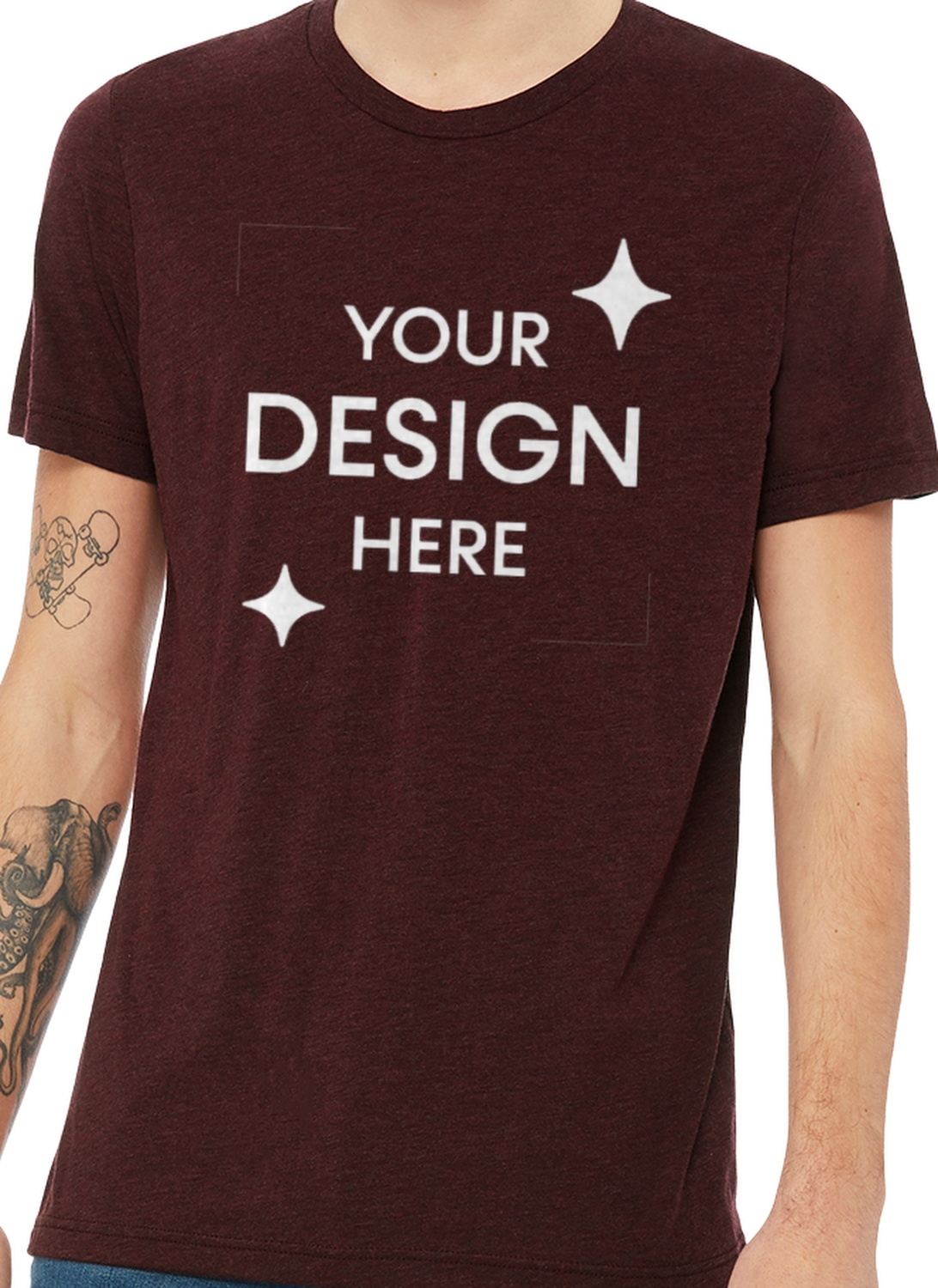 Unisex Heather CVC T-Shirt