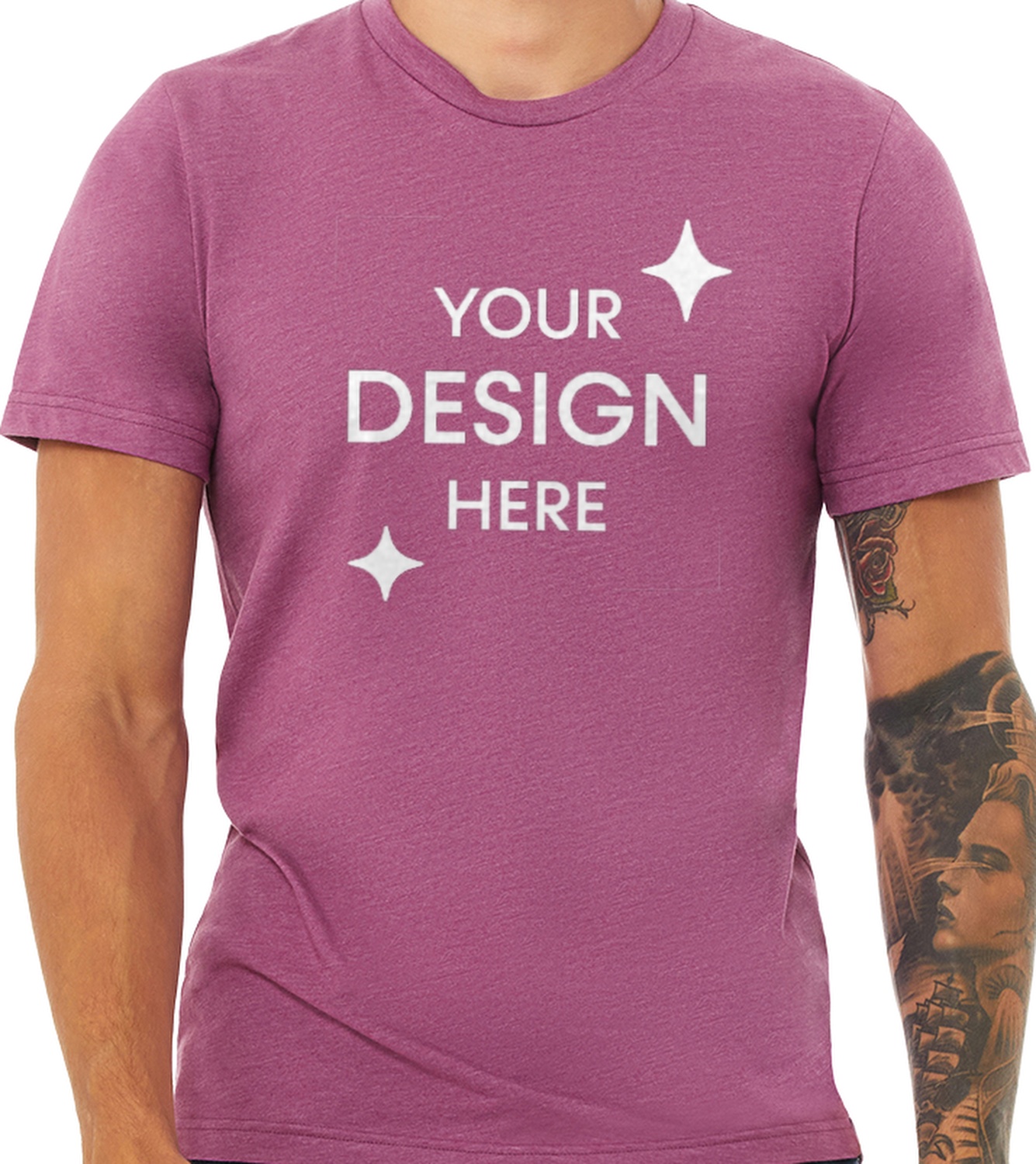 Unisex Heather CVC T-Shirt