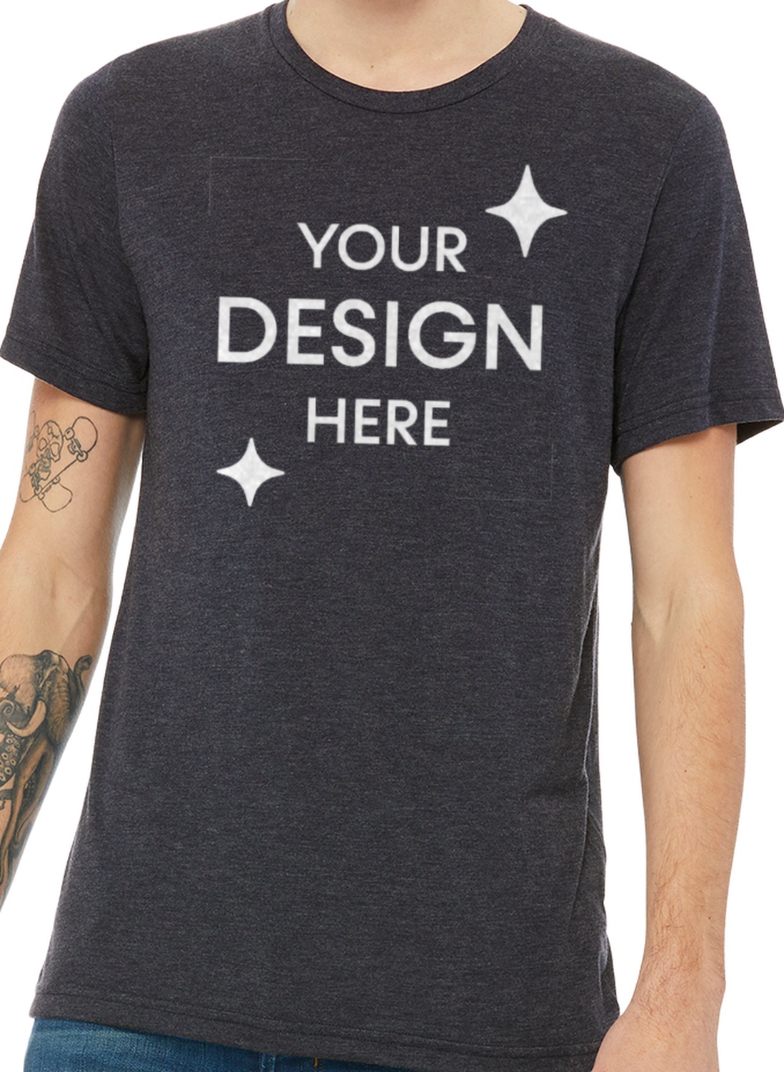 Unisex Heather CVC T-Shirt