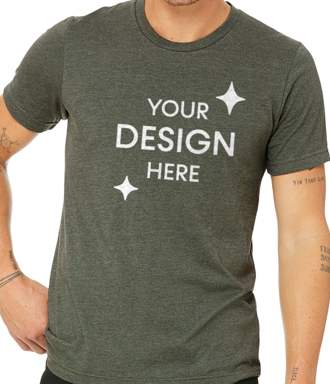 Unisex Heather CVC T-Shirt