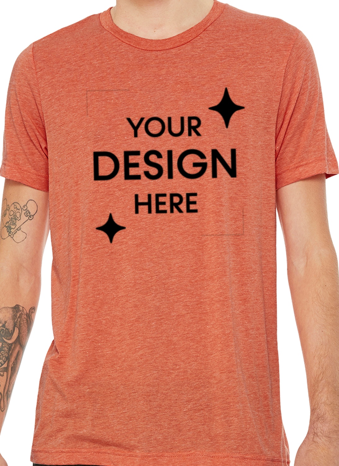 Unisex Heather CVC T-Shirt