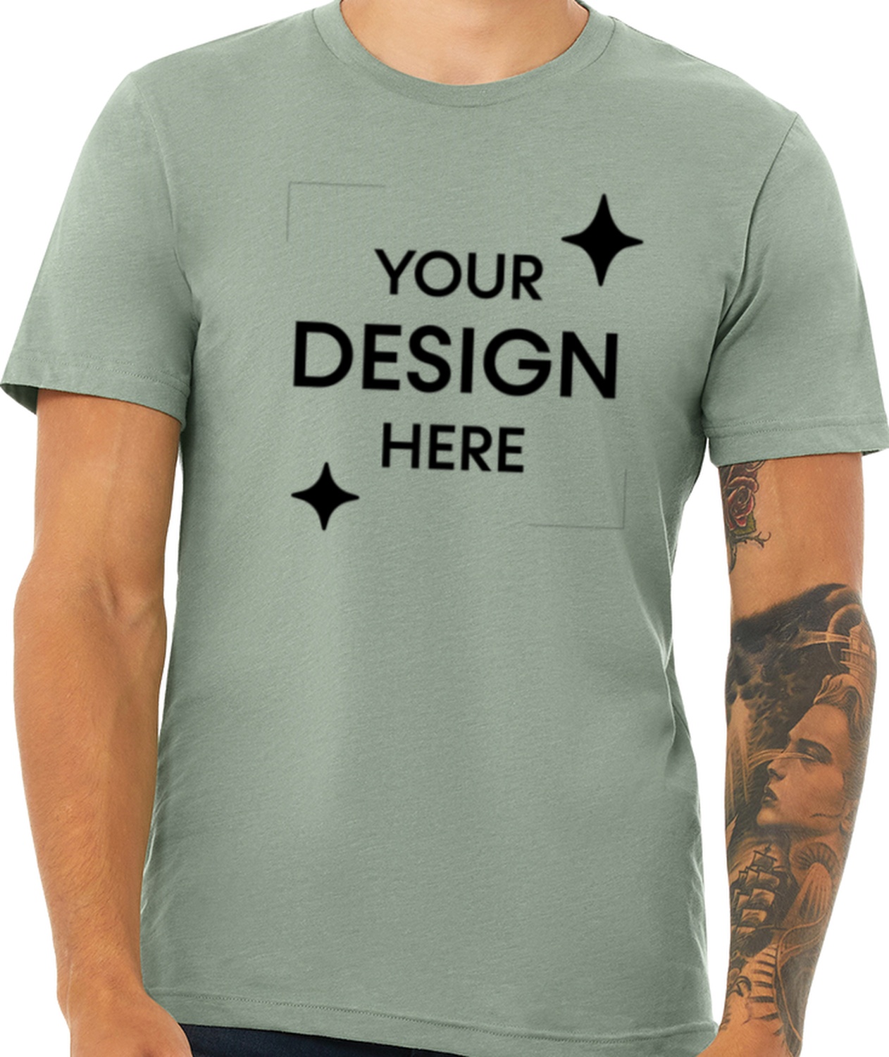 Unisex Heather CVC T-Shirt