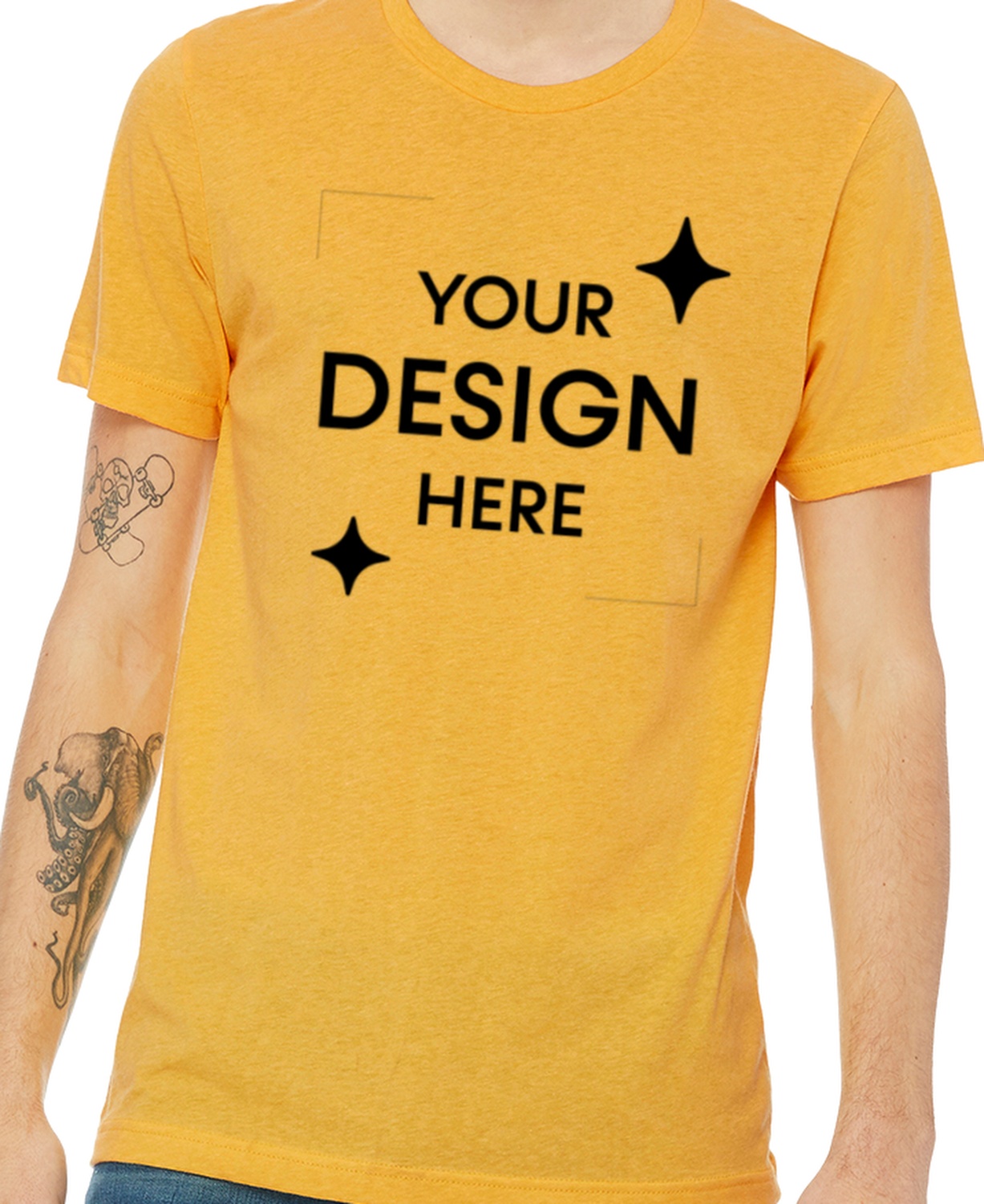 Unisex Heather CVC T-Shirt